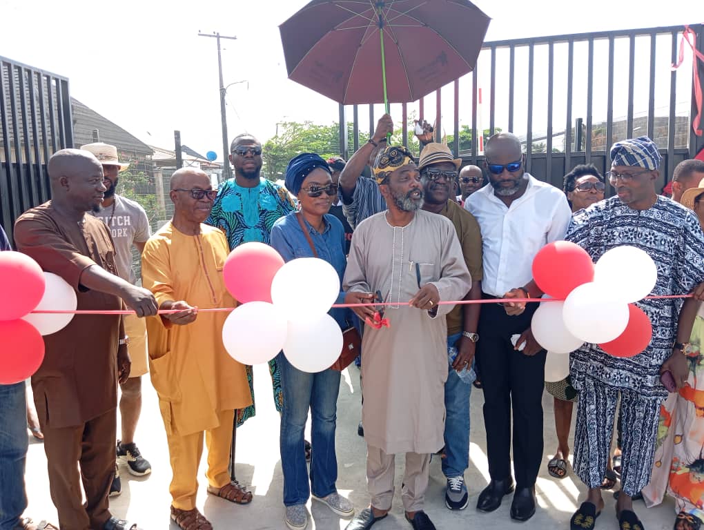 LERSA President Commissions Rehabilitated Abraham Adesanya Exit Gate